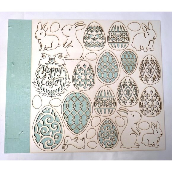 Mintay Chippies Chipboard Decor Elements Easter Set MT-CHIP2-D45 - Picture 2 of 4